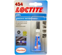 Клей моментальный цианоакрилатный общего назначения гелеобразный LOCTITE 454 3гр в блистере