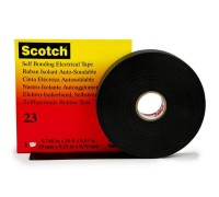 Лента самослипающаяся резиновая Scotch 23, рулон 19 мм х 4 м