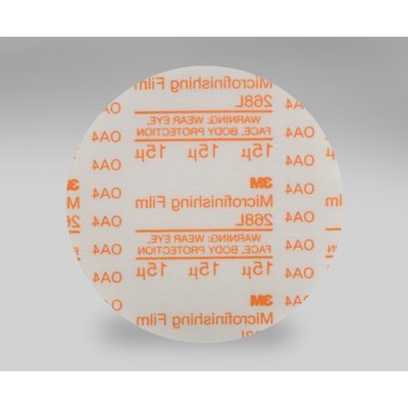 Круг, 15 мкм, 125 мм, без отв., Stikit™ 268L № 76977, 50 шт./уп.
