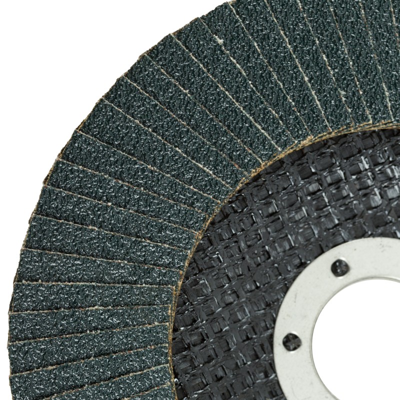 Круг лепестковый торцевой шлифовальный PROBOS Forming ZF577 Zirconia, 125 мм х 22 мм, P80