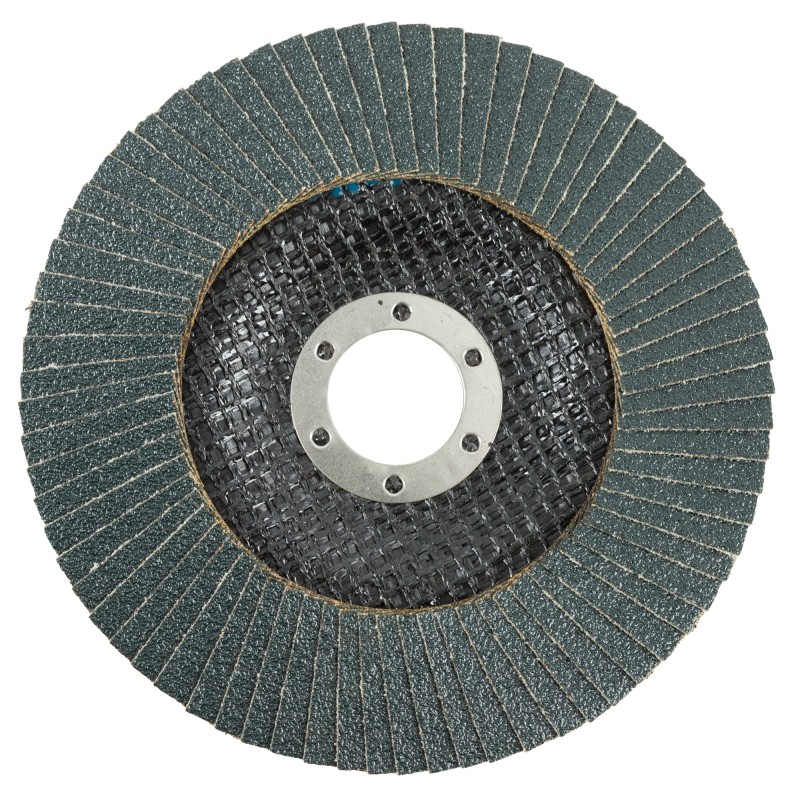 Круг лепестковый торцевой шлифовальный PROBOS Forming ZF577 Zirconia, 125 мм х 22 мм, P80
