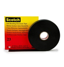 Лента самослипающаяся резиновая Scotch 23, рулон 19 мм х 4 м