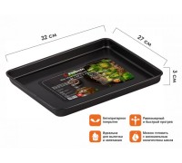 Форма для выпечки, прямоугольная, 32х27х3 см, антипригарное покрытие, CHEF, PERFECTO LINEA
