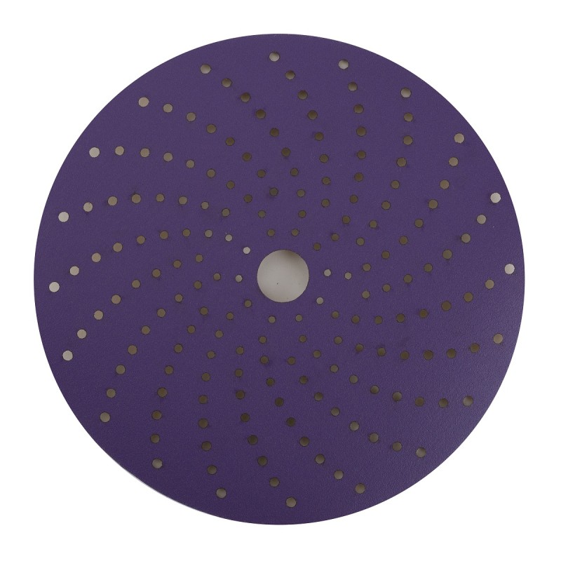 Круг шлифовальный c мультипылеотводом Purple, P220, PROBOS CP737 CERAMIC Hookit , 150 мм