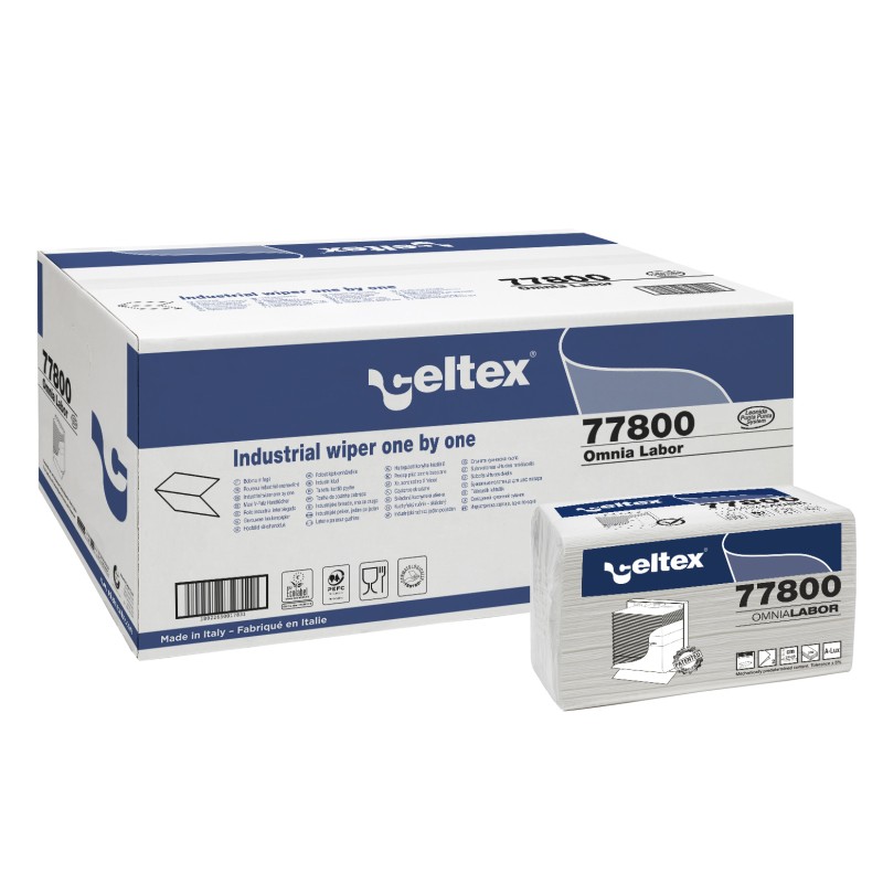 CELTEX Сложенные бумажные протирочные полотенца OMNIA LABOR PURE белые CELTEX Сложенные бумажные протирочные полотенца OMNIA LABOR PURE белые