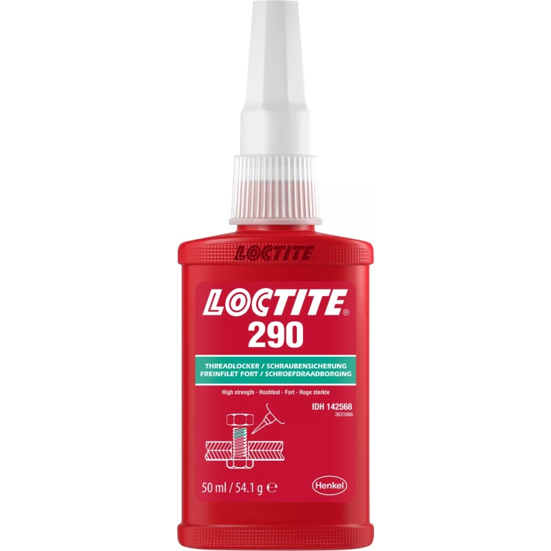 Фиксатор резьбы средней прочности капилярный LOCTITE 290, 50 мл