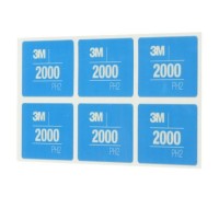 Лепесток абразивный прямоугольный, 37 мм x 28 мм, P2000 33896