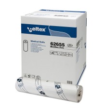 Одноразовые покрытия на кушетки CELTEX MEDILUX FIVE- MEDICAL ROLL H 50, белый, 2 слоя (132 лист/рул)