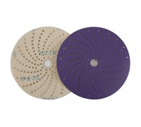 Круг шлифовальный c мультипылеотводом Purple, P220, PROBOS CP737 CERAMIC Hookit , 150 мм