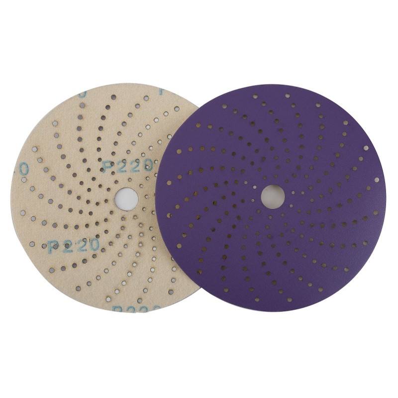 Круг шлифовальный c мультипылеотводом Purple, P220, PROBOS CP737 CERAMIC Hookit , 150 мм Круг шлифовальный c мультипылеотводом Purple, P220, PROBOS CP737 CERAMIC Hookit , 150 мм