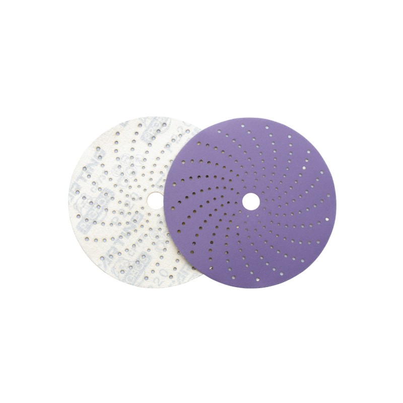 Круг шлифовальный c мультипылеотводом Purple, P220, PROBOS CP737 CERAMIC Hookit , 150 мм