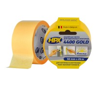 Малярная лента HPX4400 100С 50мм х 25м оранжевая
