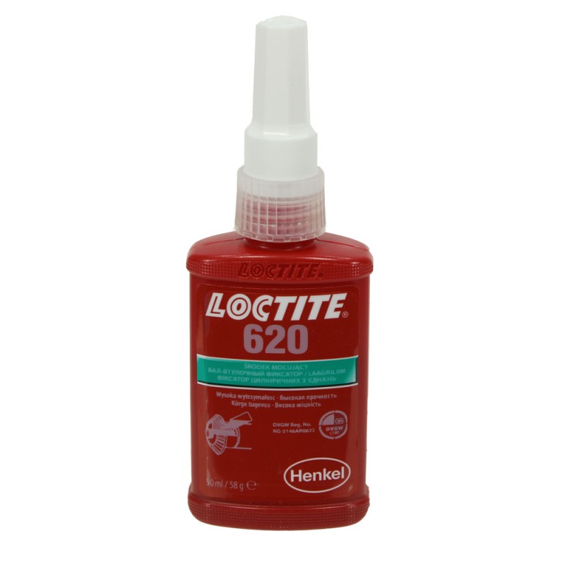 Фиксатор резьбы высокотемпературный, медленный LOCTITE 620 50ml