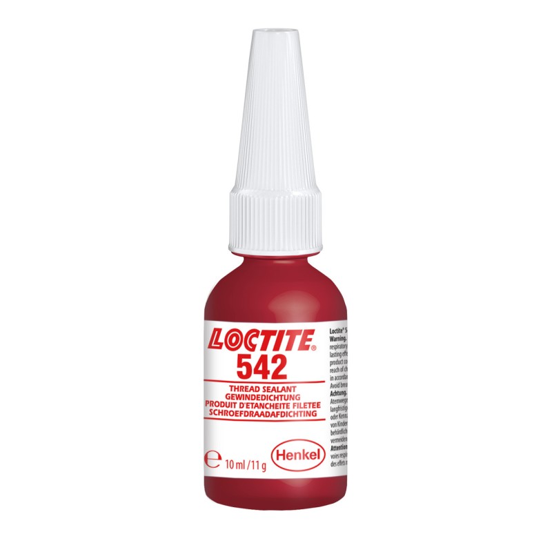 Уплотнитель резьбовой, текучий LOCTITE 542 10ml