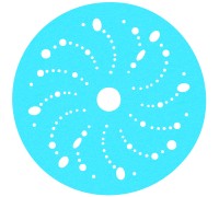 Круг абразивный, синий, с мультипылеотводом, 80, 150 мм 325U №51371