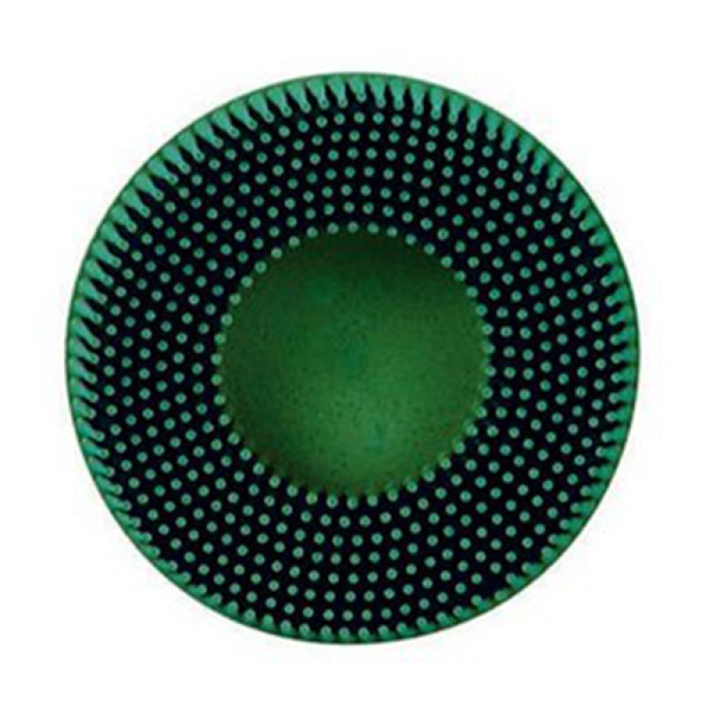 Круг Scotch-Brite™ Roloc™ Bristle RD-ZB, P50, зеленый, 50 мм, № 07524, 10 шт./уп.
