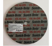 Круг Scotch-Brite™ XL-UW , 8A CRS, 150 мм х 6 мм х 13 мм, № 13777, 8шт./кор.