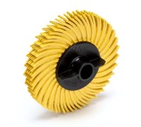 Круг абразивный Bristle RB-ZB, тип С, 80, желтый, 50 мм х 9.5 мм