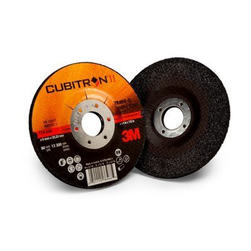 Круг зачистной T27, 180 мм х 7,0 мм х 22,23 мм, A 36 Q BF, Cubitron – II (unpacked), 94000