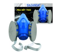 Комплект для защиты дыхания BAIANDA FEA-SET 7503, для сварочных работ, полумаска размер S, P3R
