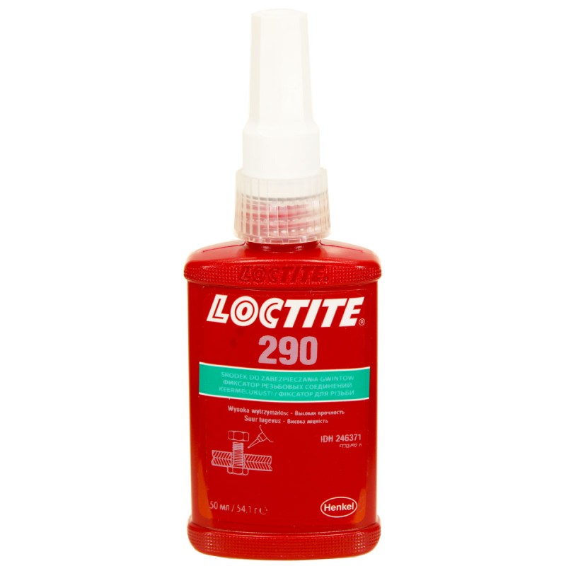 Фиксатор резьбы средней прочности капилярный LOCTITE 290, 50 мл
