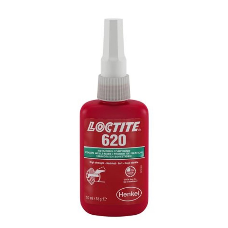 Фиксатор резьбы высокотемпературный, медленный LOCTITE 620 50ml