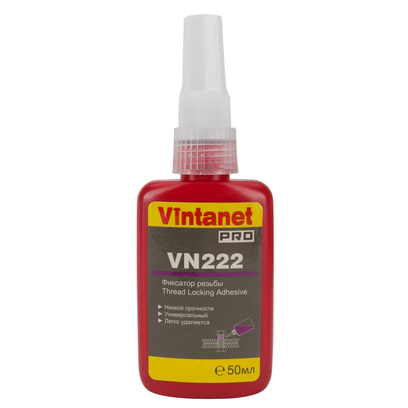 Фиксатор резьбы низкой прочности VINTANET VN222 50мл
