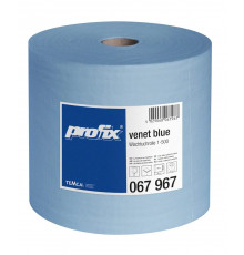 Нетканый протирочный материал Profix Venet Blue, синий (500 листов 29х38 см в рулоне)