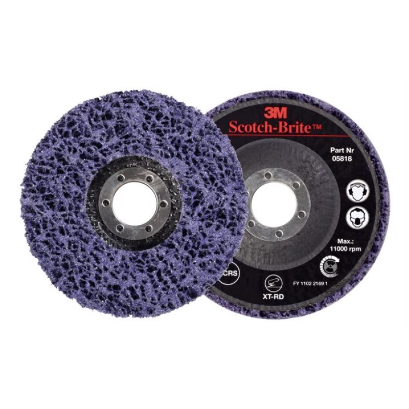 Круг для очистки поверхности XT-RD, S XCS, фиолетовый, 115 мм х 22 мм, Scotch-Brite™ , 1 шт 05818
