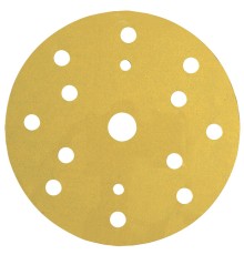 Круг абразивный, золотой, 15 отверстий, Р400, 150 мм,3M™ Hookit™ 255P+