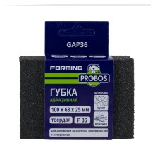 Губка абразивная PROBOS Forming, прямоугольный профиль 100x68x25, P36