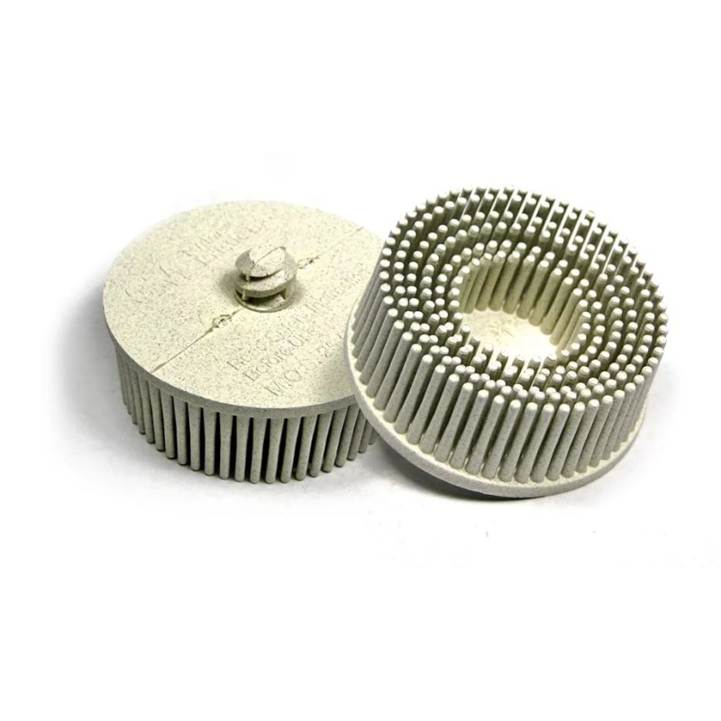 Круг Scotch-Brite™ Roloc™ Bristle RD-ZB, P120, белый, 50 мм, № 07528, 10 шт./уп.