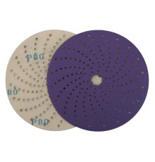 Круг шлифовальный c мультипылеотводом Purple, P80, PROBOS CP737 CERAMIC Hookit , 150 мм