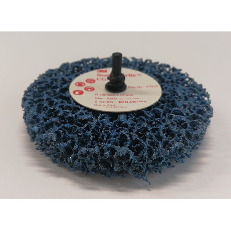 Круг Roloc™+Clean and Strip CG-ZR Круг, S XCS, голубой, 100 мм х 13 мм