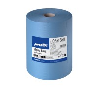 Нетканый протирочный материал Profix Alpha Blue 068 841 синий, 500 листов в рулоне, лист 35,5 х 36см