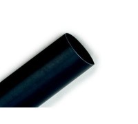Трубка тонкостенная термоусаживаемая GTI-3000, черная, 18 мм/6 мм 3:1, 1 м