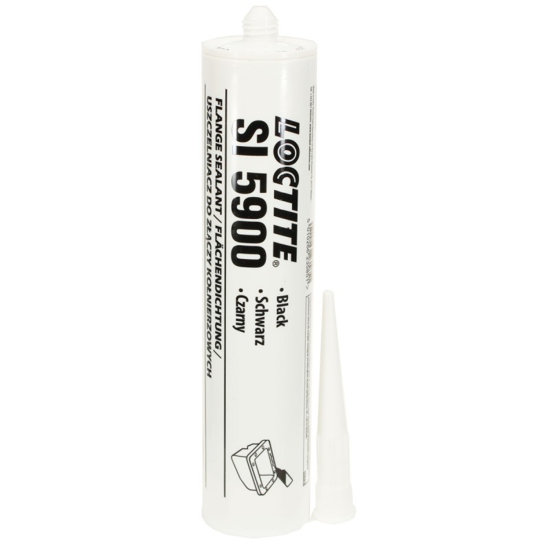Силиконовый нейтральный клей-герметик LOCTITE SI 5900, черный 300 ml