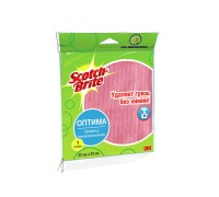 Салфетка Scotch-Brite® Оптима, микроволоконная, 23 см х 23 см, 1 шт./упак.