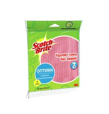 Салфетка Scotch-Brite® Оптима, микроволоконная, 23 см х 23 см, 1 шт./упак.