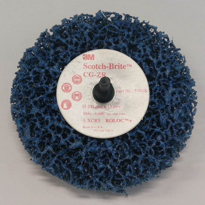 Круг Roloc™+Clean and Strip CG-ZR Круг, S XCS, голубой, 100 мм х 13 мм