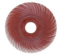 Круг Bristle BB-ZB тип С, P220, красный, 150 мм, № 33057,40 шт./уп.