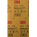 Лист абразивный, микротонкий, 2000А, 138 мм х 230 мм, 3M™ Wetordry™ 401Q