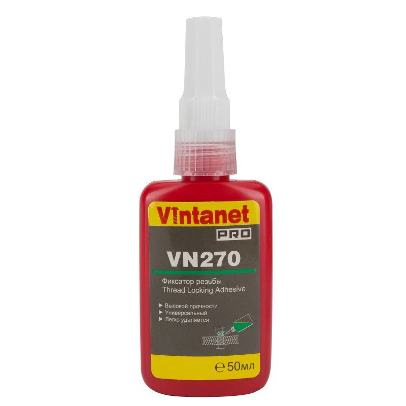 Фиксатор резьбы высокой прочности VINTANET VN270 50мл