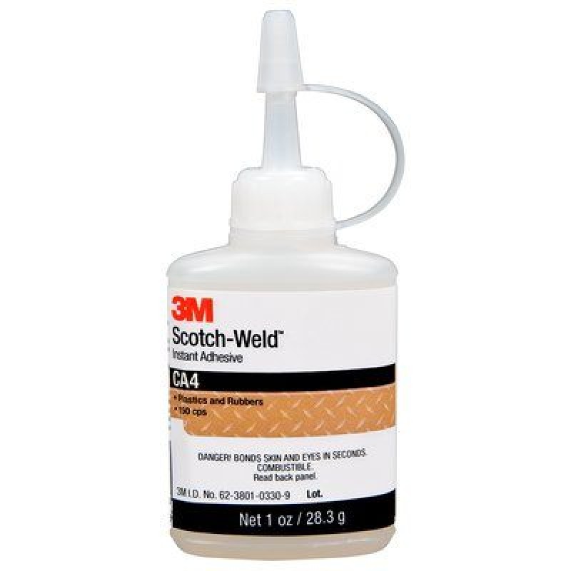 Клей Цианакрилатный Scotch-Weld™ CA4, прозрачный, 28,3 г