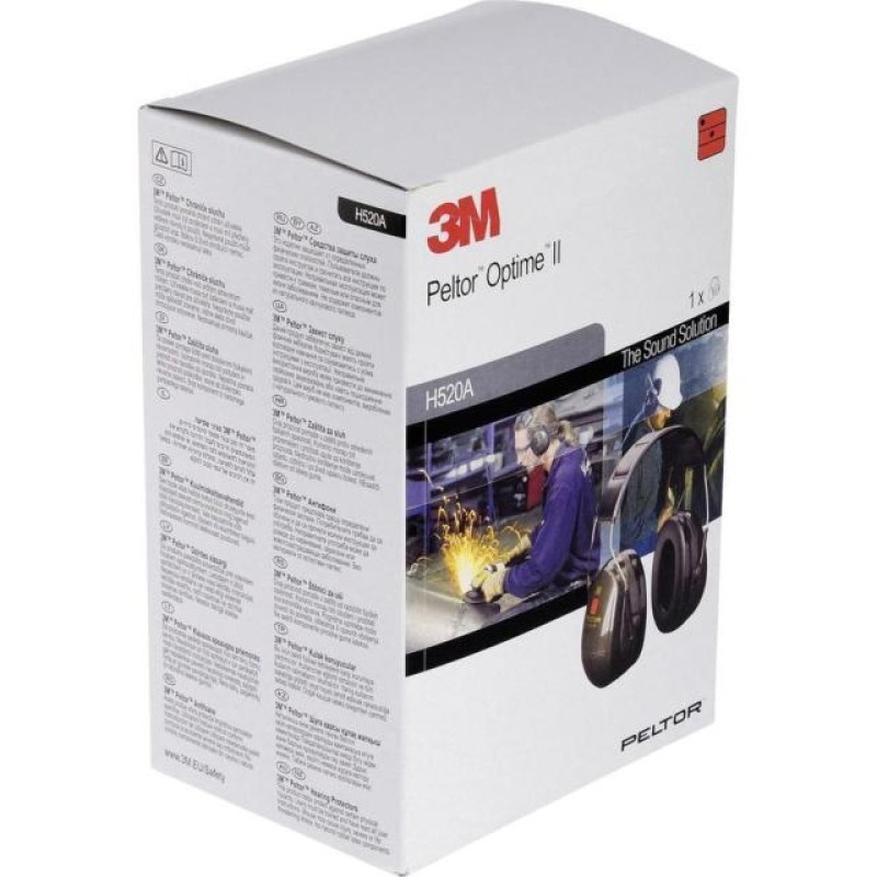 Наушники противошумные со стандартным оголовьем 3М™ PELTOR™ Optime™ II H520A-407-GQ