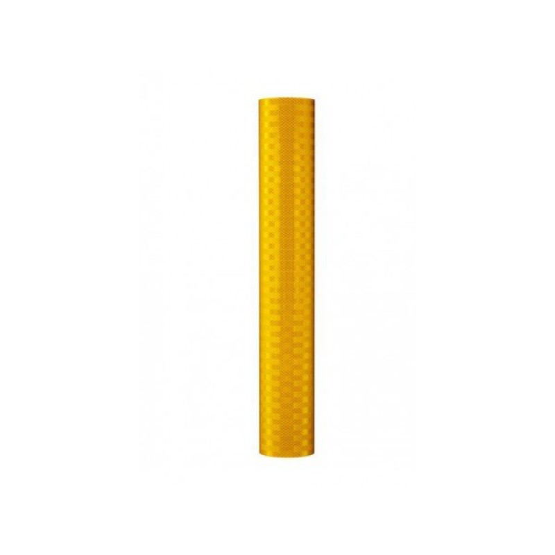 Пленка световозвращающая 4091 DG3 "кубическая", желтая, 1220мм х 45,7м