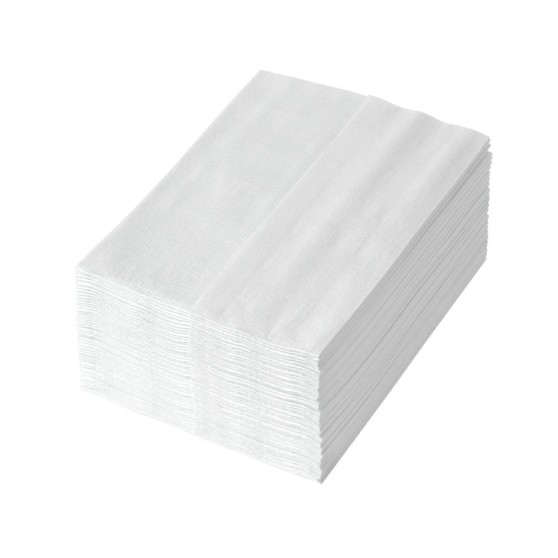 Нетканый протирочный материал Profix Escon Power в сложении в упаковках, белый, (50 салфеток 30,5 х
