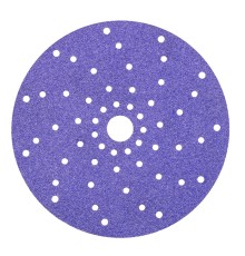 Круг абразивный c мультипылеотводом Purple+, 220+,3M™ Cubitron™ Hookit™ 737U 150 мм, 50 шт./кор.
