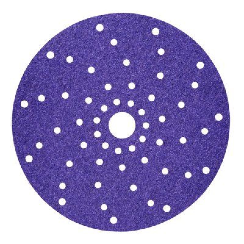 Круг абразивный c мультипылеотводом Purple+, 320+,3M™ Cubitron™ Hookit™ 737U, 150 мм, 50 шт./кор.