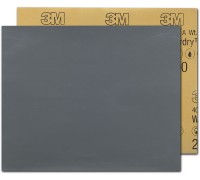 Лист абразивный, микротонкий, 1500А, 138 мм х 230 мм, 3M™ Wetordry™ 401Q